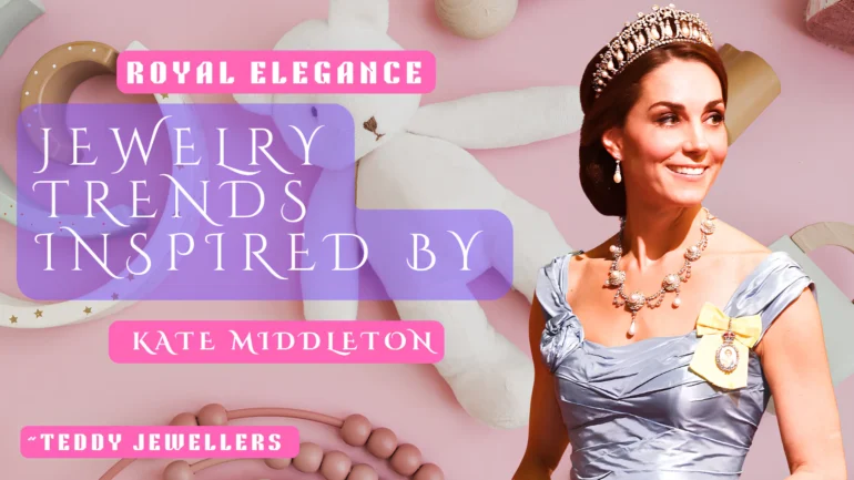 Kate Middleton, Catherine, Princess of Wales wearing elegant jewelry