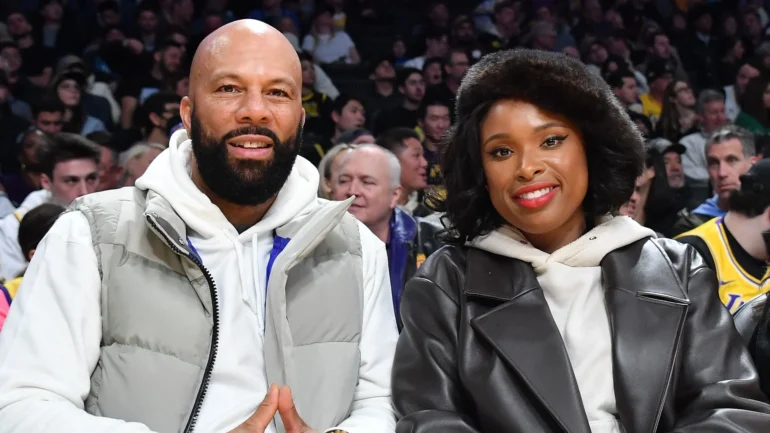 Jennifer Hudson and Common at an event together