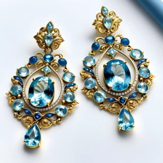 Ocean Elegance Dreamy Earrings - Teddy Jewellers