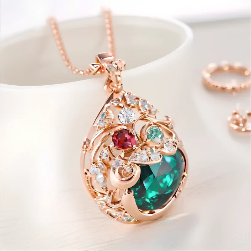 Majestic Garden Elegance Pendant